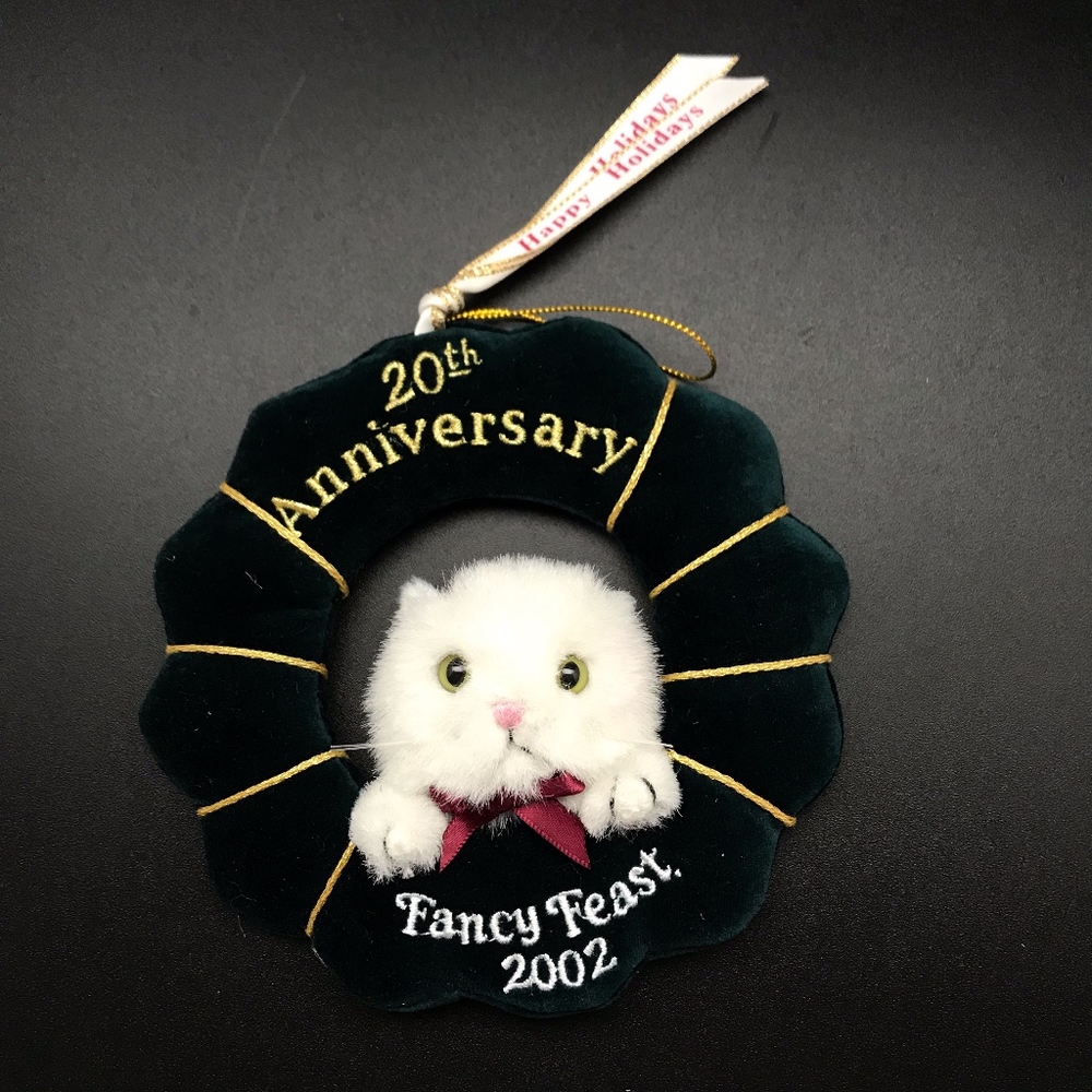 2002 Fancy Feast Collectible Christmas Ornament